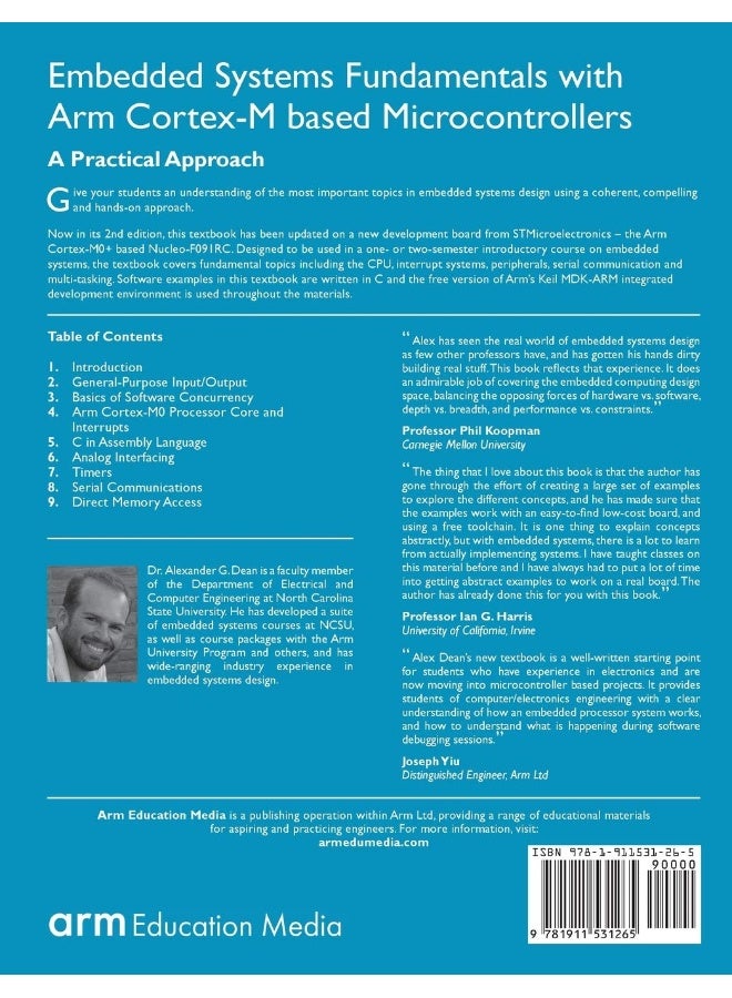 Embedded Systems Fundamentals with Arm Cortex-M based Microcontrollers: A Practical Approach Nucleo-F091RC Edition - Image 2