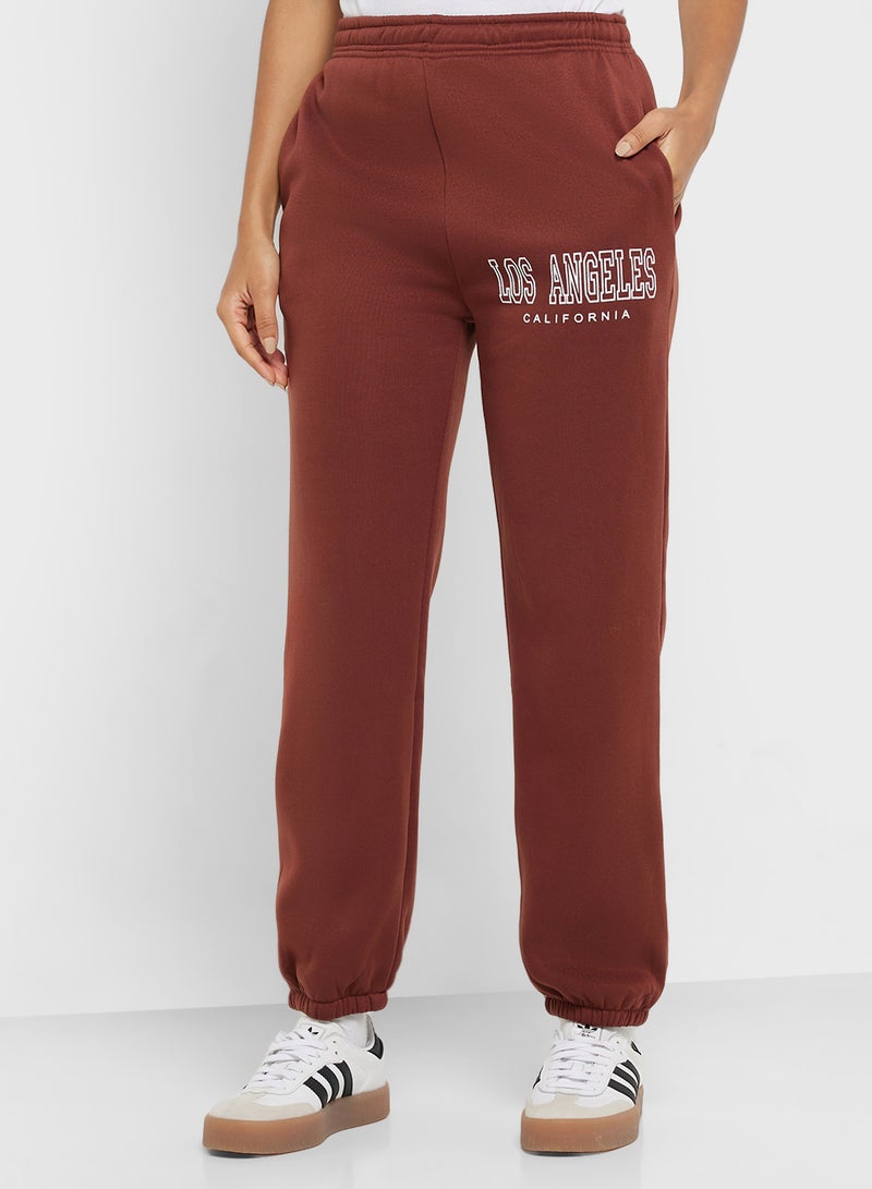 Ginger Oversize Varsity Style Jog Set - Image 4