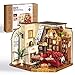 Rolife DIY Miniature House Kit for Adults Mini Wooden Dollhouse Kit Tiny House Diorama Building KitsBirthday Christmas Craft Hobbies Gift for Teens Kids Catherines Living Room - Image 3