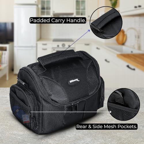 Ultimaxx Medium Carrying Case/Gadget Bag for Sony,Nikon, Canon, Olympus, Pentax, Panasonic, Samsung & Many More SLR Cameras & Camcorders - Image 3