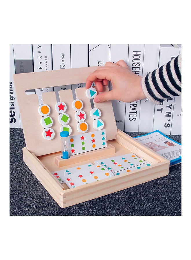 Wooden Shape Pairing Puzzles Activity Board  Toy - Image 5