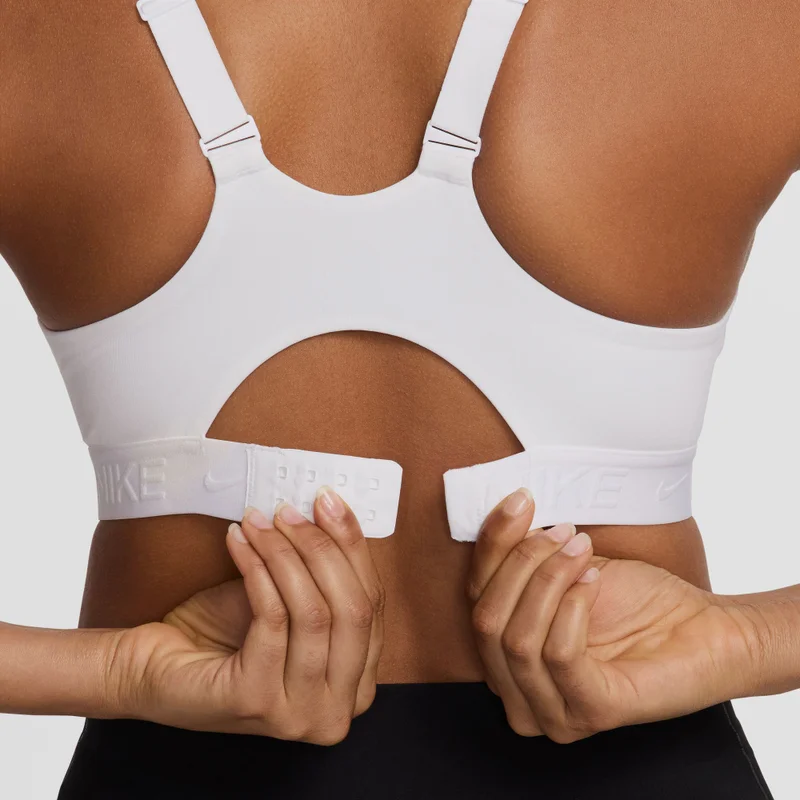 Nike White Women's Indy High-Support Training Sports Bra for Women | Best Price UAE