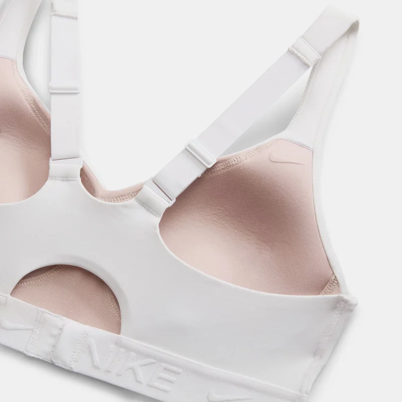 Nike White Women's Indy High-Support Training Sports Bra for Women | Best Price UAE