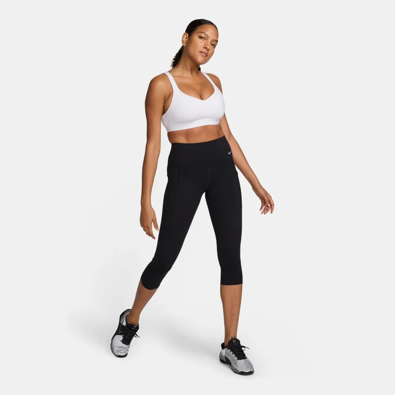Nike White Women's Indy High-Support Training Sports Bra for Women | Best Price UAE