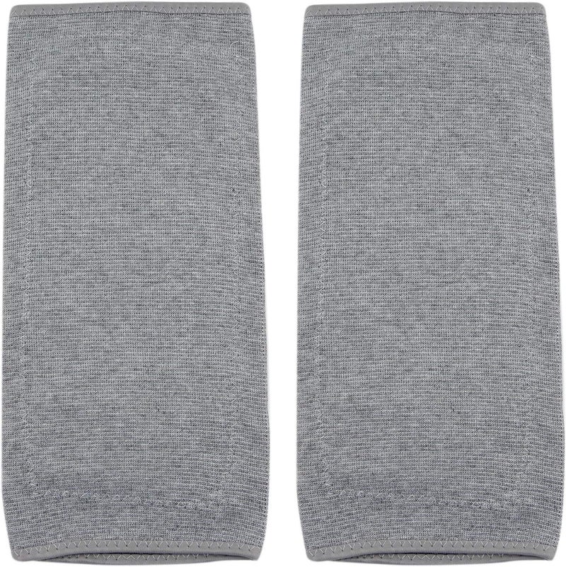 JUMISEE 1 Pair Men Women Warm Fleece Lined Knee Pad Sleeve Leg Warmer Cotton Thermal Knee Support for Arthritis Pain Relief Yoga, XL - Image 4