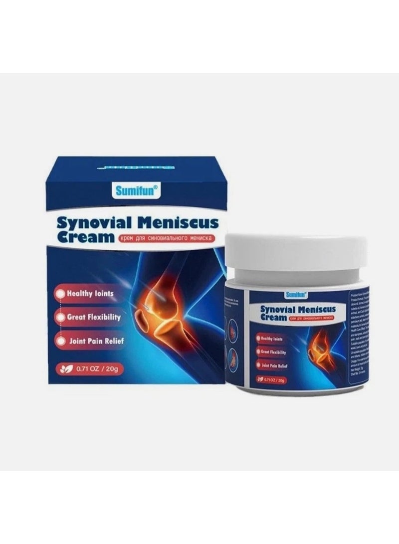 Sumifun كريم تخفيف آلام الغضروف المفصلي كريم تخفيف آلام المفاصل كريم العناية بالركبة كريم علاج المفاصل جل تخفيف الآلام كريم علاج المفاصل والعظام كريم مهدئ للمفاصل 20 جرام - Image 1