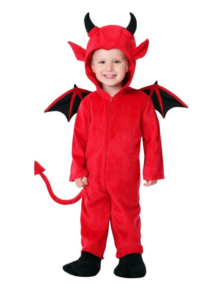 Doodle Kiddo Adorable Devil Costume for Kids - Image 2