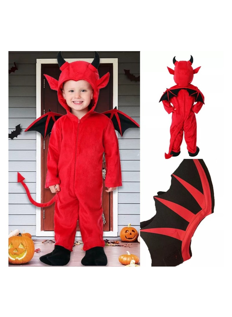 Doodle Kiddo Adorable Devil Costume for Kids - Image 5
