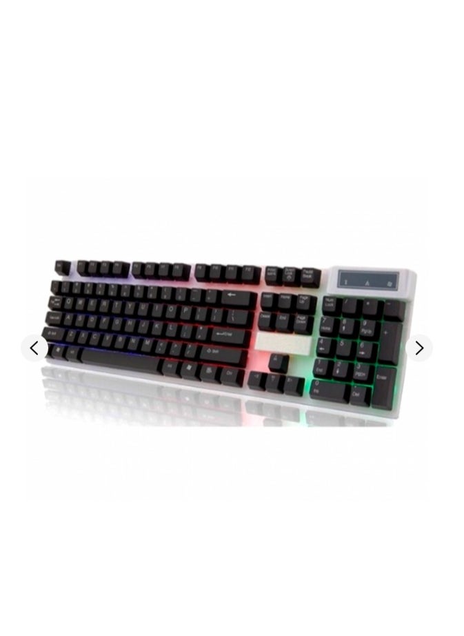 Utopia - BA-505 Gaming Keyboard with Rainbow LED Lighting and Plastic Gaming Surface - Easy to use and comfortable. - Image 1