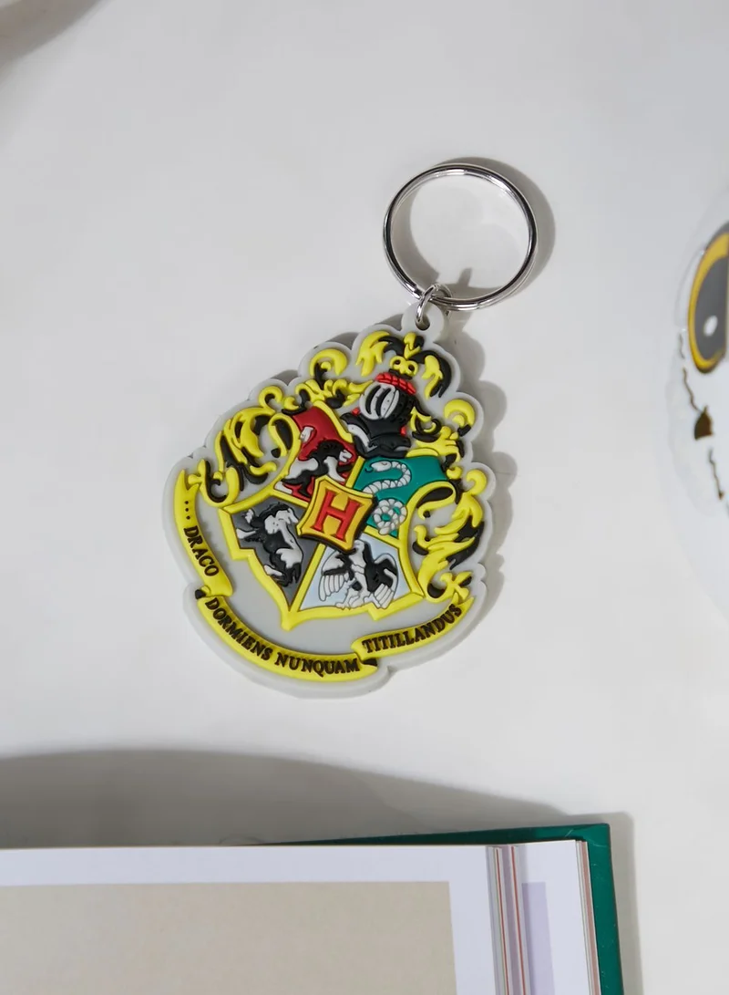 Harry Potter Harry Potter Hogwarts Crest Rubber Keyring