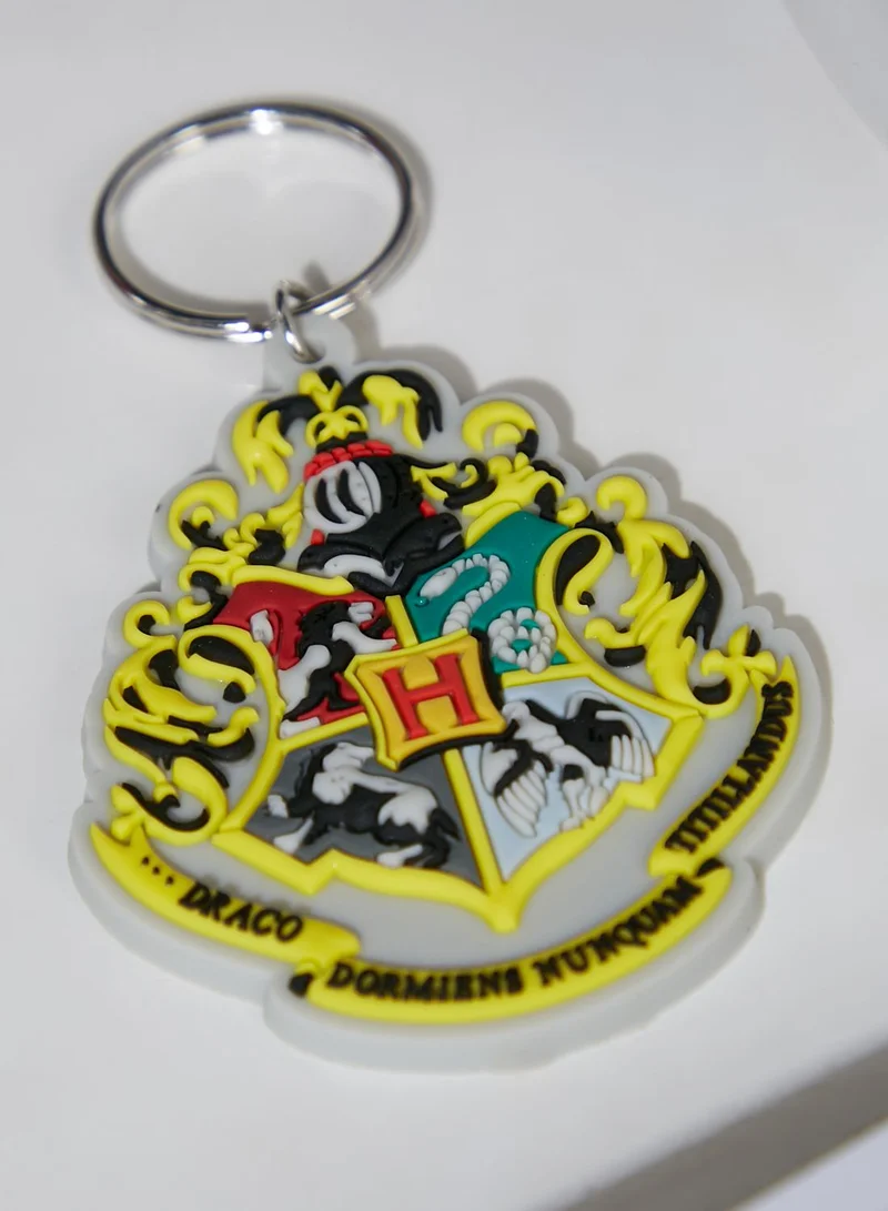 Harry Potter Harry Potter Hogwarts Crest Rubber Keyring