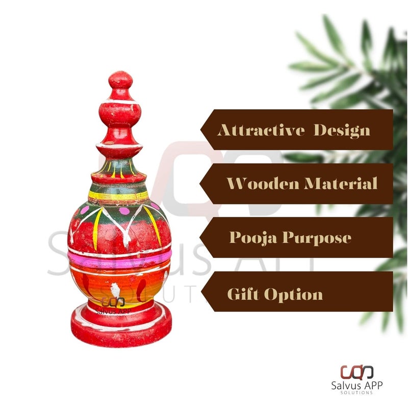 Salvus App SOLUTIONS صندوق سINDور يدوي متعدد الألوان على شكل دائري من سالفوس APP SOLUTIONS 5 إنش - Image 3