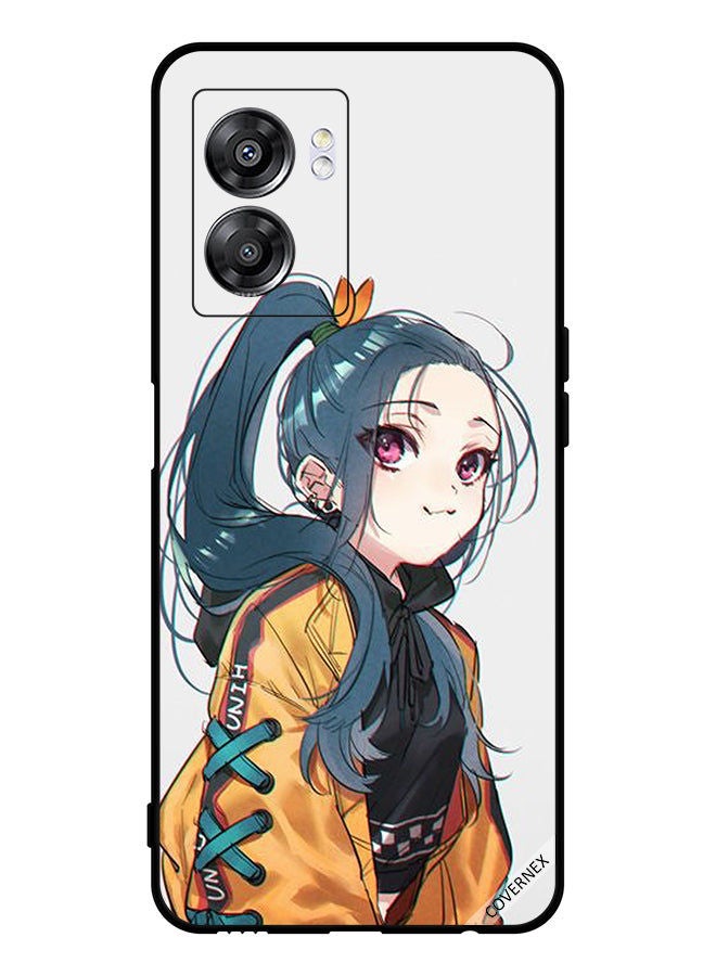 Covernex Protective Case Cover For Oppo A57 Cute Girl Feeling Cold - Image 1