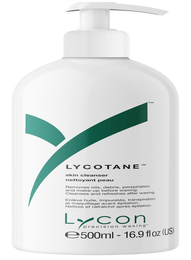 Lycon Lycotane Skin Cleanser, Pre-Wax Cleanser, Soothing Pre and Post Wax Skin Care Made with Jasmine & Chamomile, Vegan and Gluten-Free, 500ml - Image 1