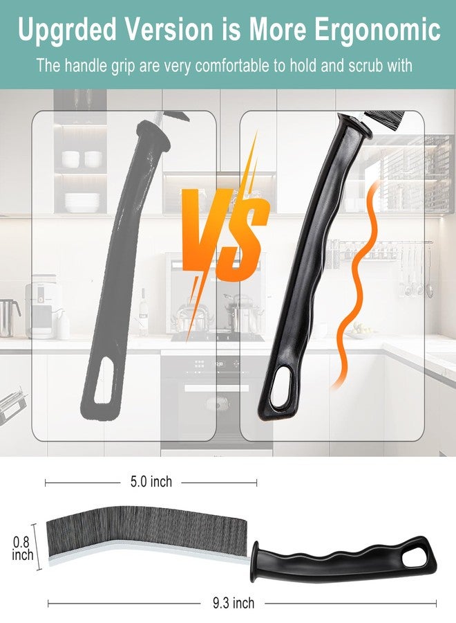 BANSTLE Crevice Cleaning Brush, Multifunctional Hard-Bristled Gap Scrub Brush, 2025 New Multifunctional Gap Cleaning Brush Tool, Dead Corners Brushes for Bathroom Kitchen Tiles Window Door Slots, 3pcs - Image 4