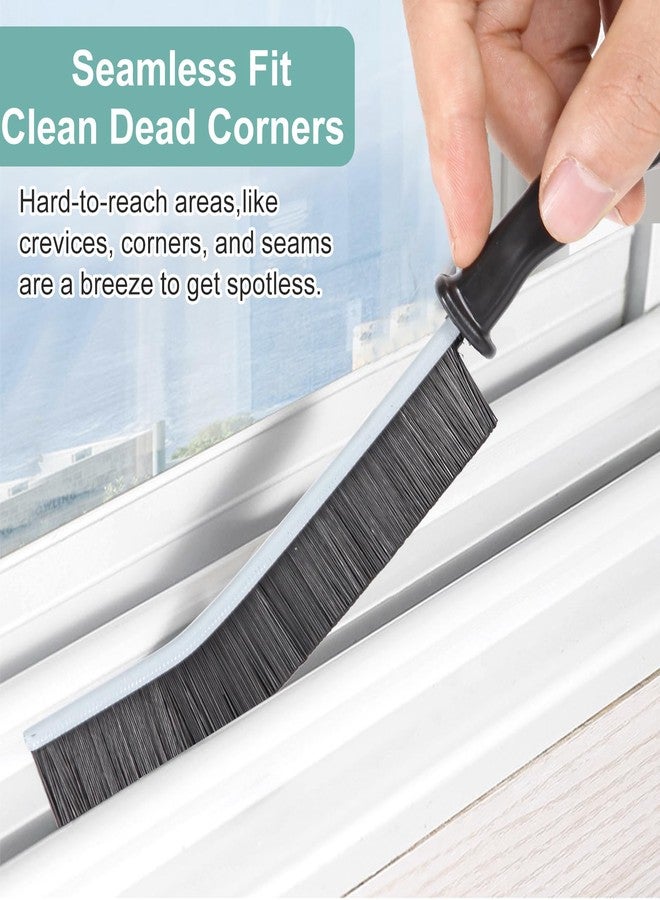 BANSTLE Crevice Cleaning Brush, Multifunctional Hard-Bristled Gap Scrub Brush, 2025 New Multifunctional Gap Cleaning Brush Tool, Dead Corners Brushes for Bathroom Kitchen Tiles Window Door Slots, 3pcs - Image 2