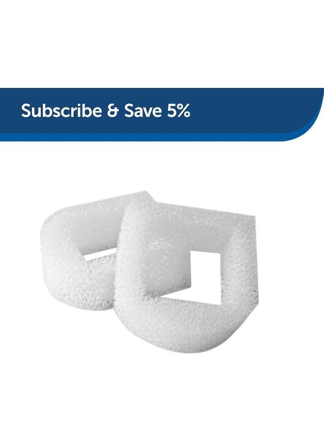 PetSafe Drinkwell Replacement Foam Filters - Compatible with PetSafe Ceramic and Stainless Steel Pet Fountains for Water Dispensers, 2 Pack - Image 5