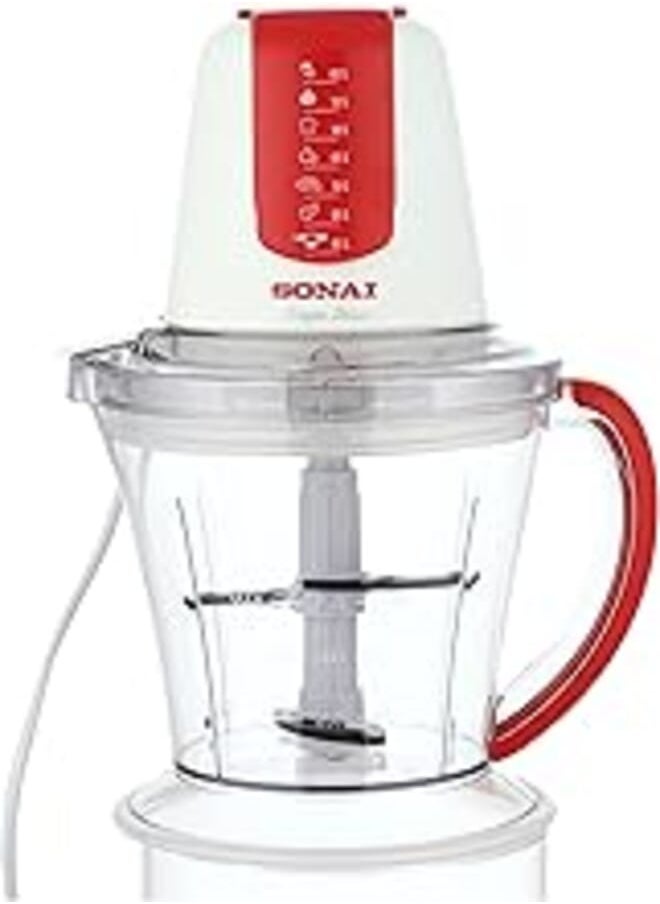 Sonai Sonai Deluxe Chopper, 2 blades ,750 ml,450 W,White,MAR-2074 