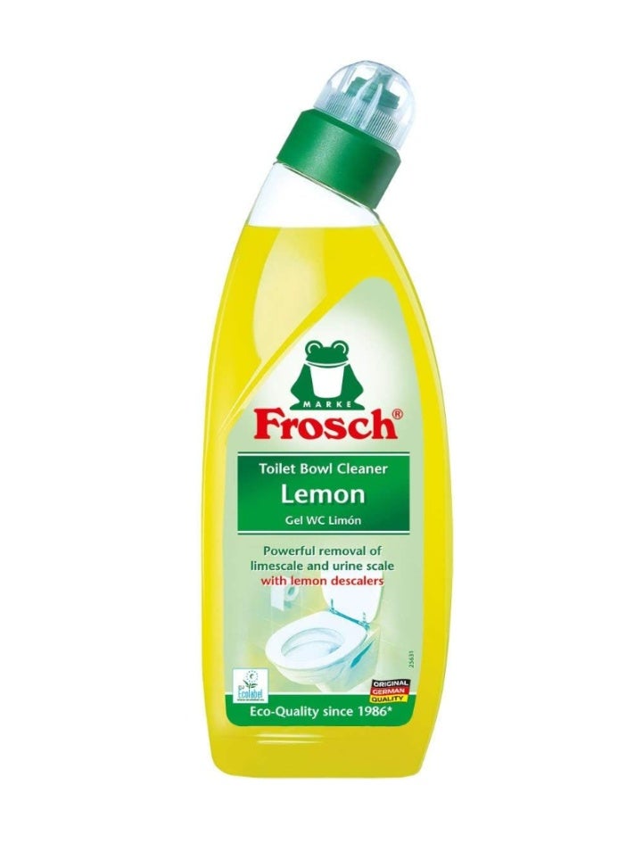 Frosch Lemon Toilet Bowl Cleaner, 750 ml - Image 1