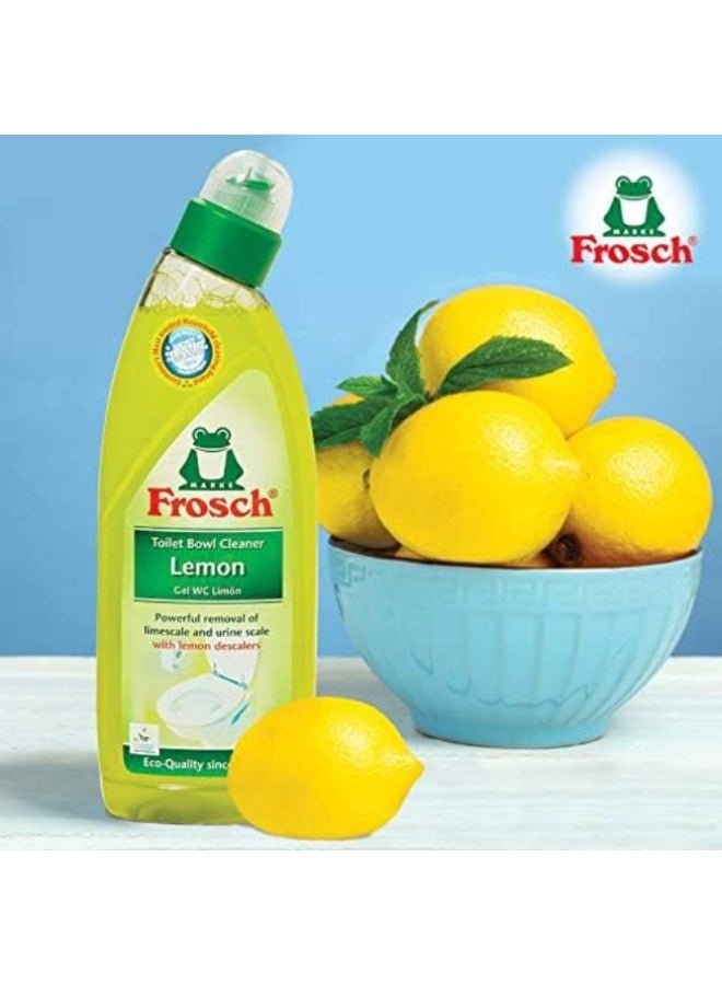 Frosch Lemon Toilet Bowl Cleaner, 750 ml - Image 3