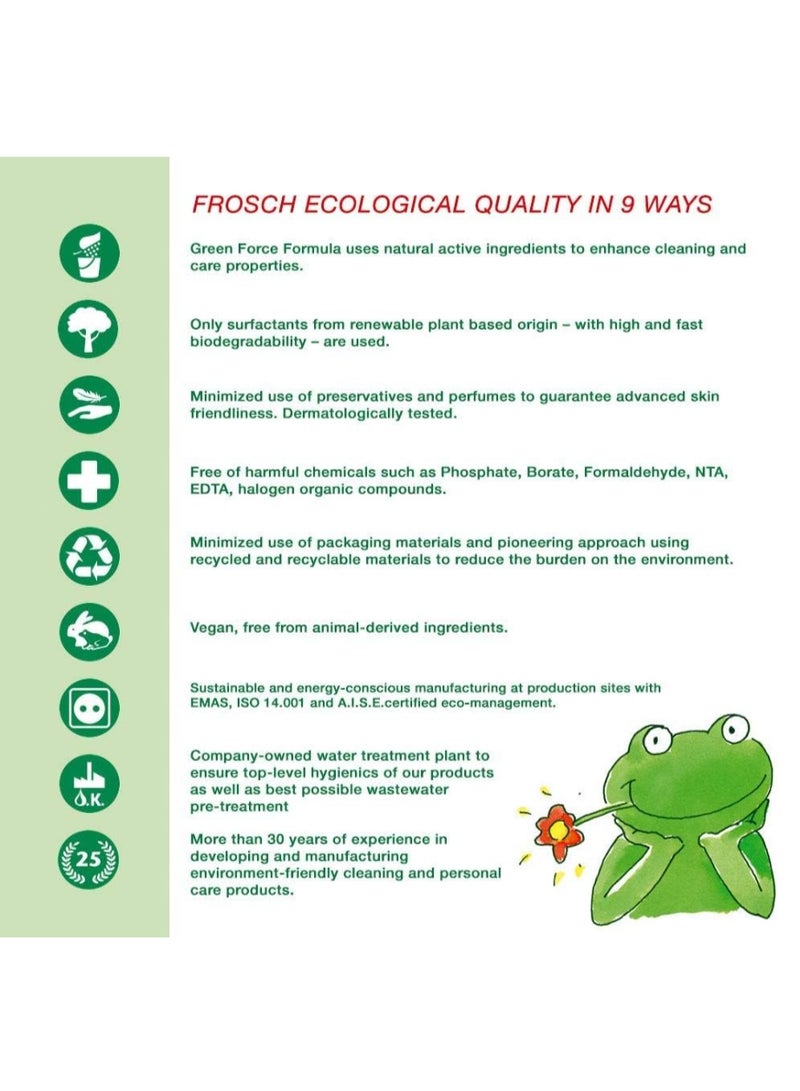 Frosch Lemon Toilet Bowl Cleaner, 750 ml - Image 4