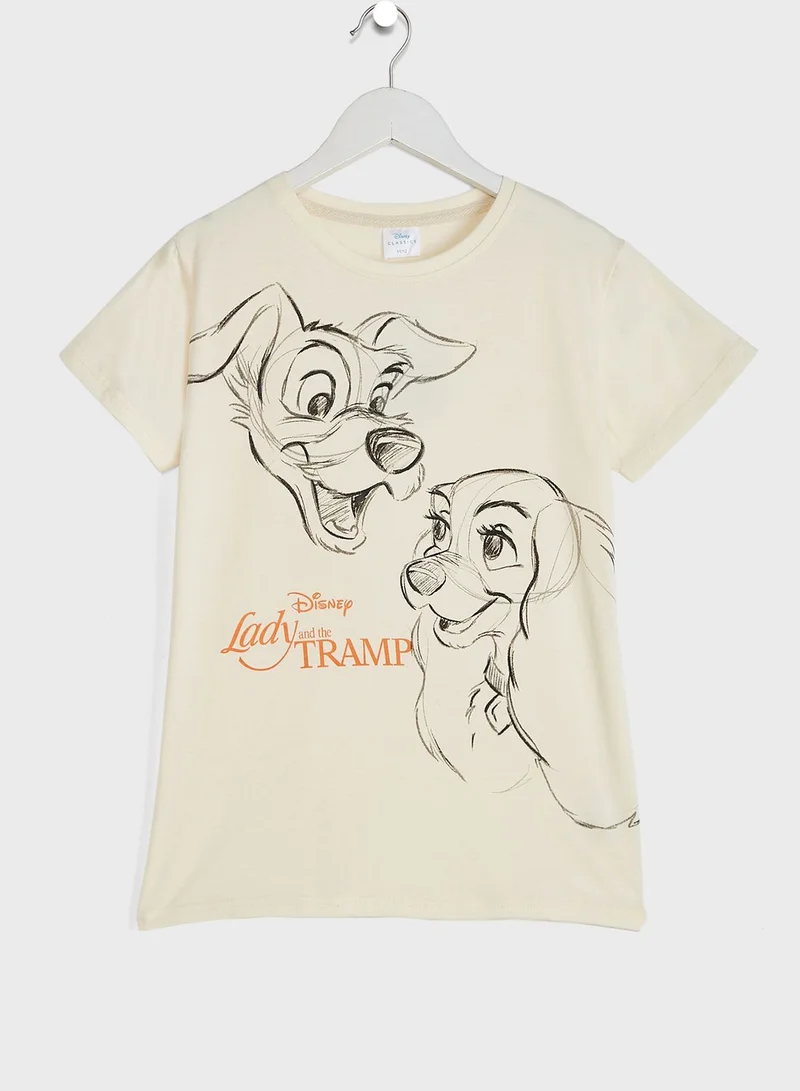 Disney Youth Lady And The Tramp T-Shirt