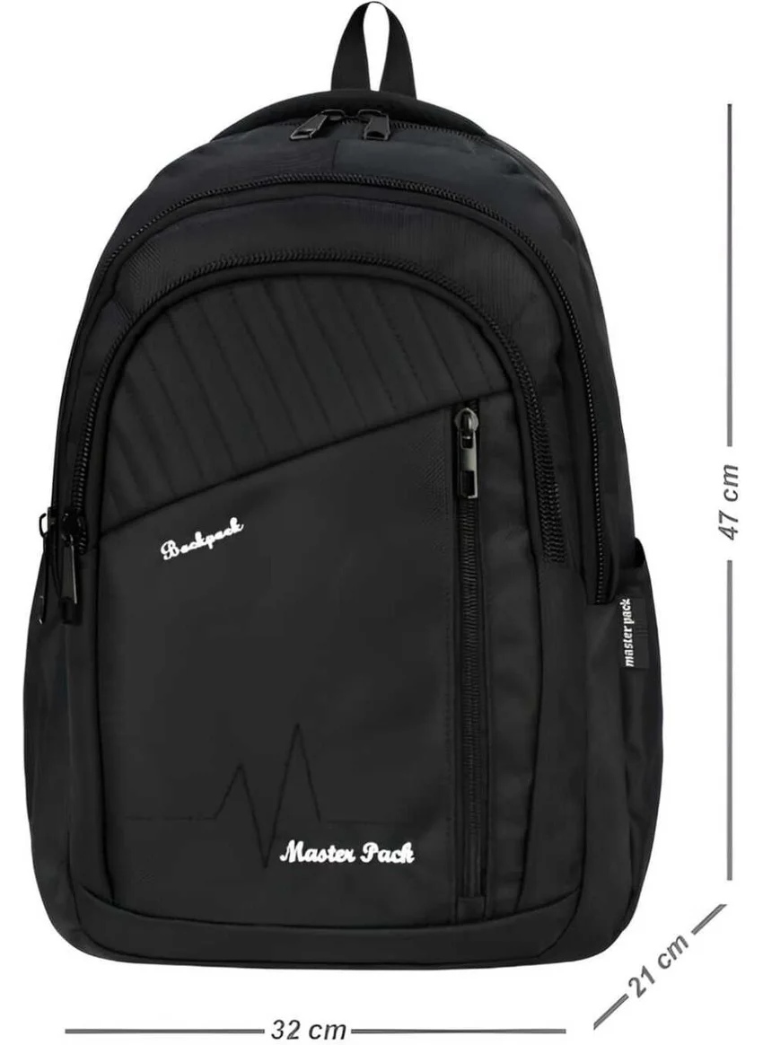 Tezzgelsin Unisex Waterproof Multi-Compartment Daily Backpack School Bag