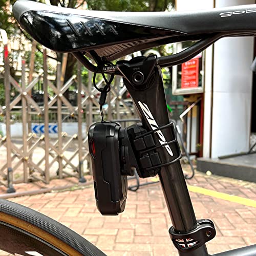 BININIU Anti-Lost Case for Garmin Varia Radar RCT715, Light-Weight Protective Cover for Garmin Varia RCT715 Radar Mount [Case + Cable], No Effect for Signal, Peace of Mind When Riding - Image 4