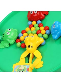 Manos Hungry Frog| Indoor & Outdoor Game for Kids|Family Board Game|Frog Activity Toys for Kids |Fun Interactive 4 Player Frog Eat Beans Game|Made in India,Multicolor  - Image 3