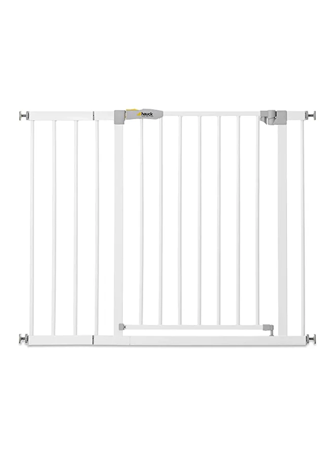 هوك Stop N Safe 2 Safety Gate For Children With 21 Cm Extension, No Drilling, 96 - 101 Cm Wide, Expandable, Metal Grille