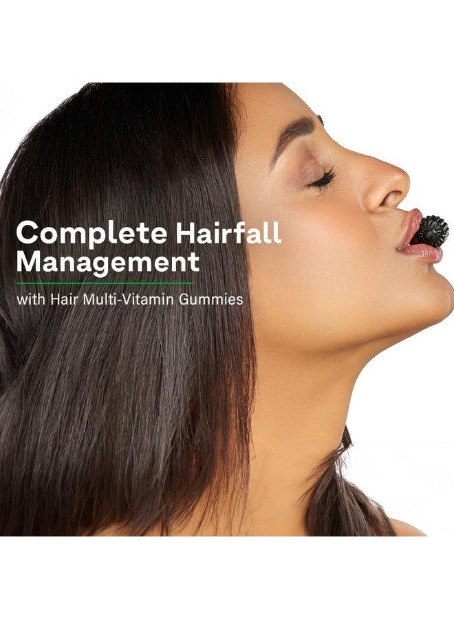 OZiva Biotin Hair Multivitamins Gummies For Stronger,Fuller,Shinier Hair|Hair Gummies With Keratin Builder,Iron&Vitamins B9,B6&D|Raw Mango Flavour|No Added Sugar (Pack Of 1,30 Gummies) - Image 2