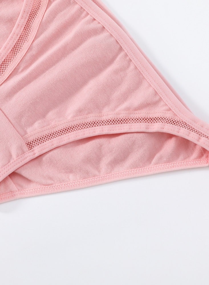 Zeemey Zeemey 6-Piece Cotton Bikini Breathable Panties Low Waist Fashionable Ladies Panties - Image 4