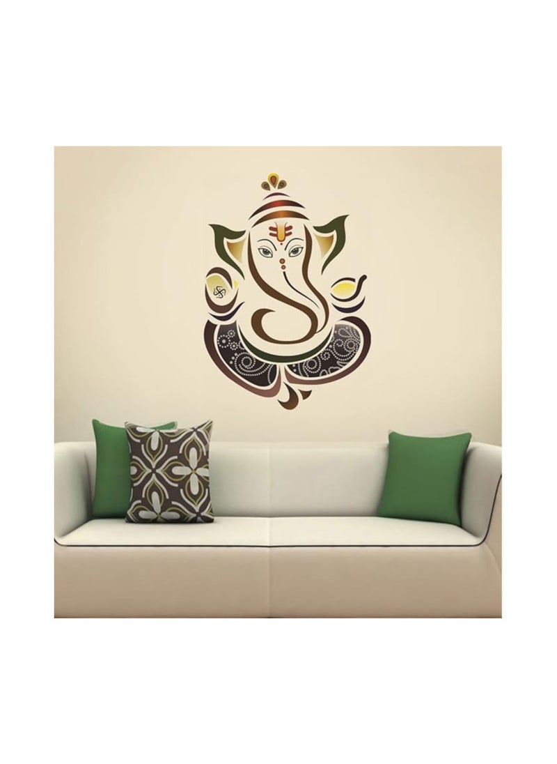 Decals Design Decals Design Wall Sticker 'Modern Elegant Ganesha God For Pooja Room'  - Image 1