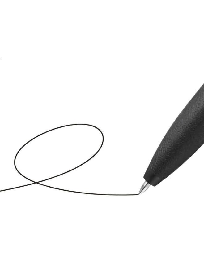 Pentel Sanzai Collaboration Medium Oil Pen 0.5Mm Calme Silent Light Oil Pen, Business Office Pen (Refill Xbxm5H), Bxa105A-A, Black - Image 2
