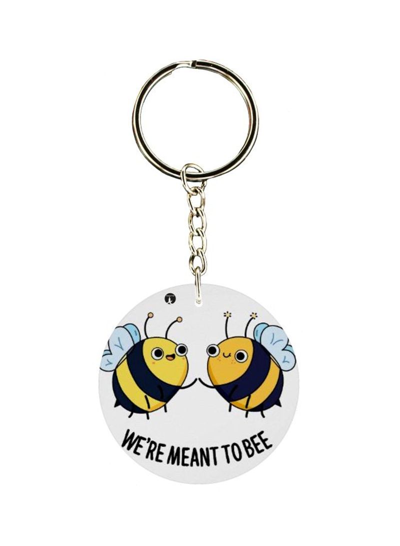 RKN Cartoon Themed Single Sided Keychain