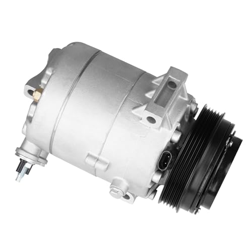 ILONPA New AC Air Condition Compressor with Clutch for 2007-2012 Chevy Malibu 2.2L 2.4L, 2005-2010 Chevy Cobalt HHR 2.0L 2.2L 2.4L, 2002-2005 Chevy Cavalier Pontiac Sunfire, 2007-2010 Pontiac G6 - Image 1