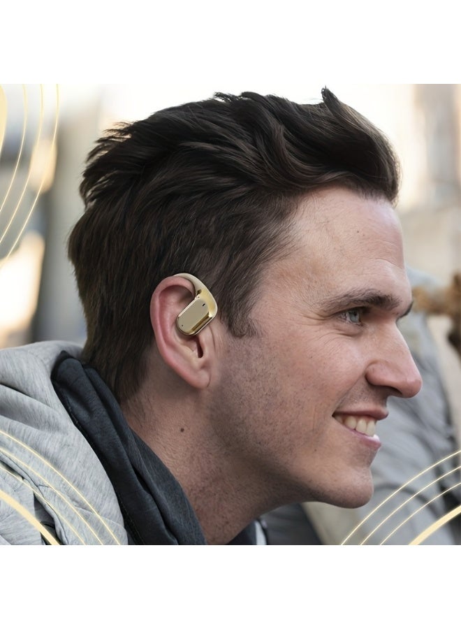 True Wireless on-Ear Music Headset Gaming Earbuds Video TWS HIFI Bass 9D Stereo HD Calling Earphones for Android for iPhone Cellphone Sports Earpieces Smart Headphones - Image 5