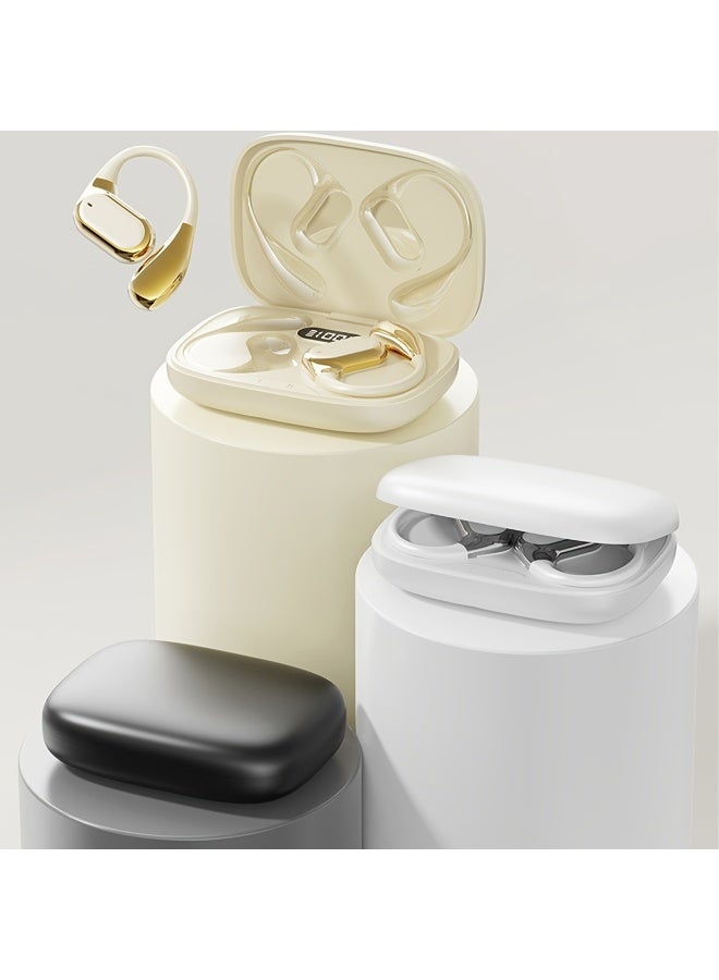 True Wireless on-Ear Music Headset Gaming Earbuds Video TWS HIFI Bass 9D Stereo HD Calling Earphones for Android for iPhone Cellphone Sports Earpieces Smart Headphones - Image 3