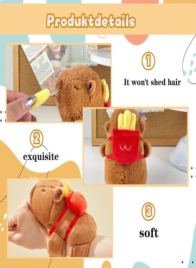 FFZDENA Capybara Plush Toy, Soft Stuffed Animal, Cute Capybara Gifts for Girls and Boys, Perfect for Birthday Presents and Home Decor (25cm) - Image 3
