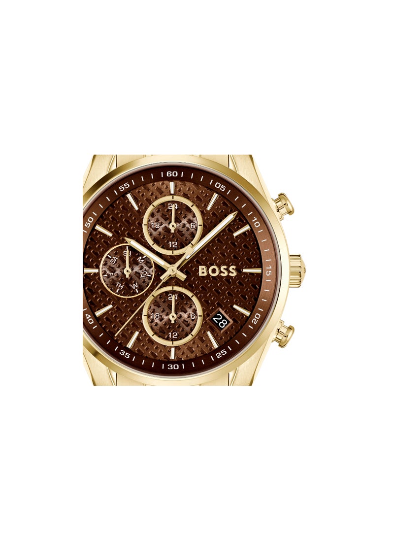 HUGO BOSS HUGO BOSS WATCH ROUND ANALOG WOMEN'S BROWN CASE WATCH - 1502770  - Image 4