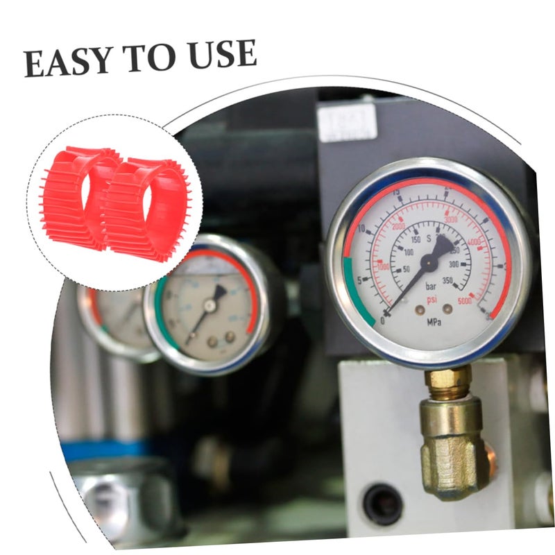 مقياس الأسيتيلين الأكسجين واقي مقاوم للصدمات سهل التركيب غطاء معدات الغاز - Image 5