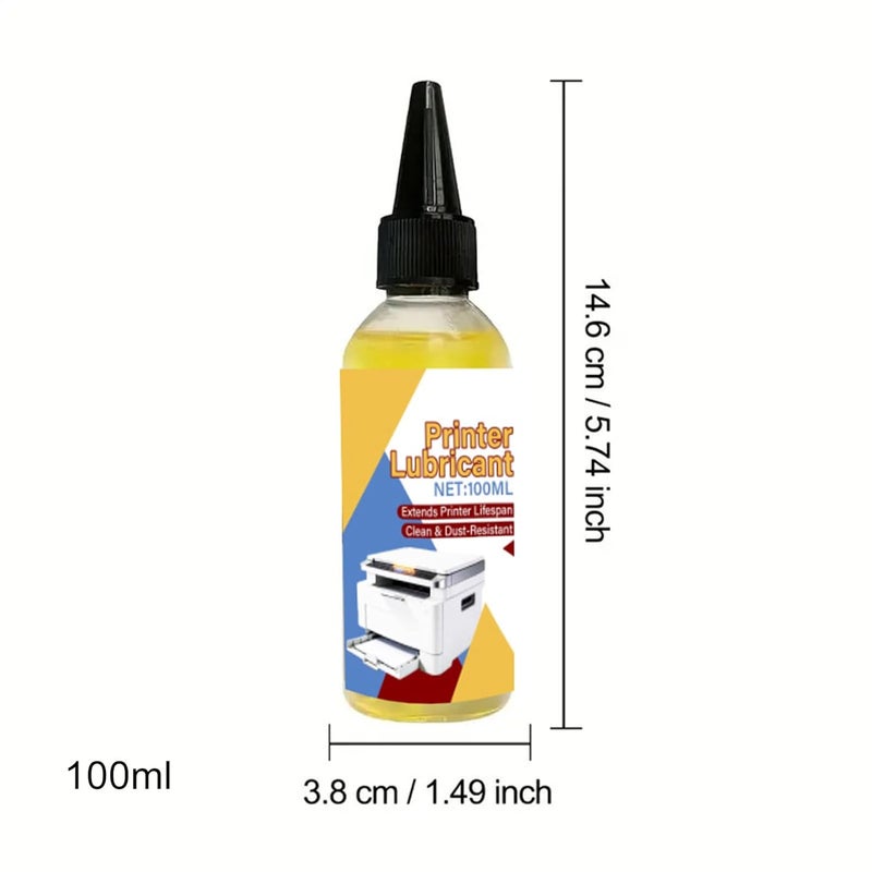 Silent Stepper Motor Lubricant - 100ml Printer Grease, Smooth Motion Reduce Noise Idler Care, High Performance Anti-Wear Grease, Protective Oil | Maintenance for Engraving Machine Extruder Bearings Gu - Image 5