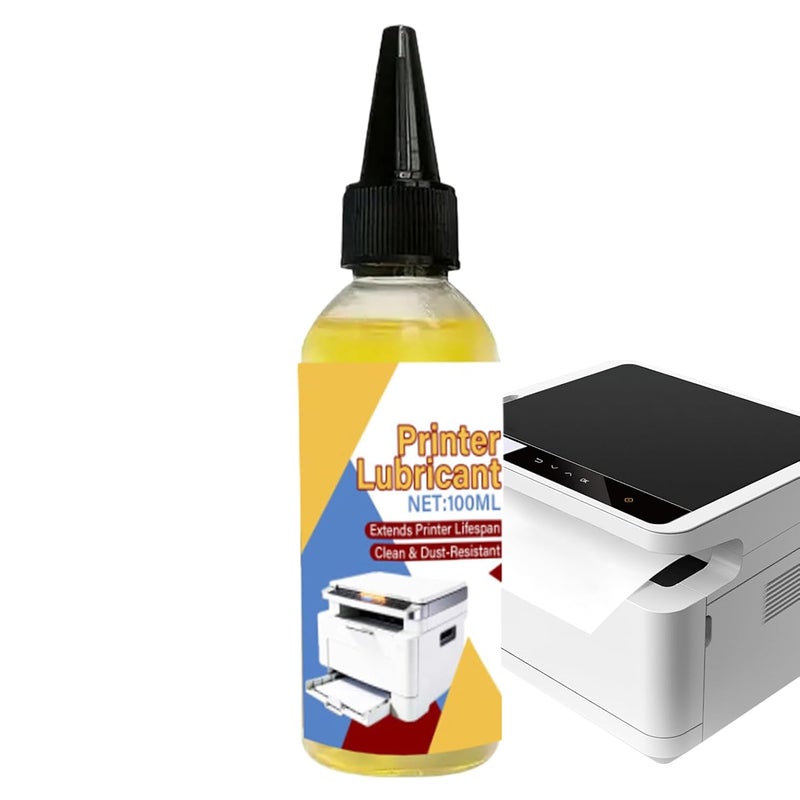 Silent Stepper Motor Lubricant - 100ml Printer Grease, Smooth Motion Reduce Noise Idler Care, High Performance Anti-Wear Grease, Protective Oil | Maintenance for Engraving Machine Extruder Bearings Gu - Image 1