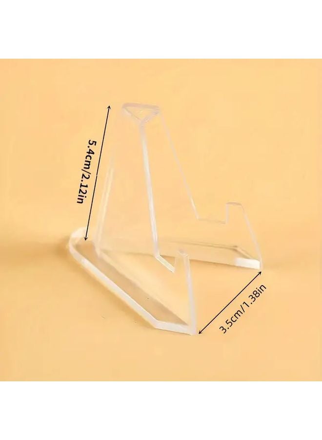 3pcs Acrylic Display Stand For Collectibles Artworks Photos Business Cards Paintings - Image 2