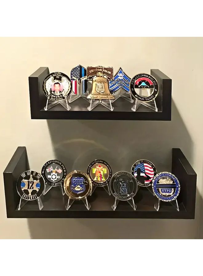 3pcs Acrylic Display Stand For Collectibles Artworks Photos Business Cards Paintings - Image 3