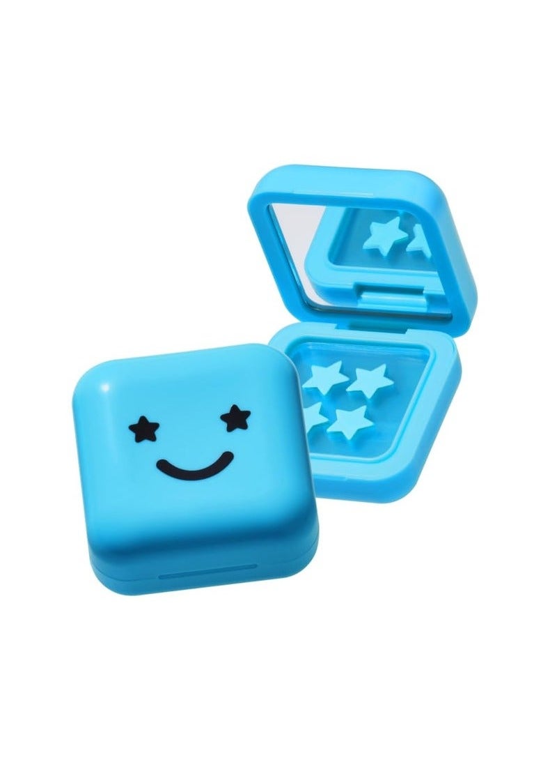 ستارفيس هيدرو ستار + حمض الساليسيليك بقع البثورة والكبير الأزرق المدمج ، يساعد على تقلص وتهدئة البقع العميقة ، شكل نجمة لطيفة ، نباتية ، 32 عدد - Image 1