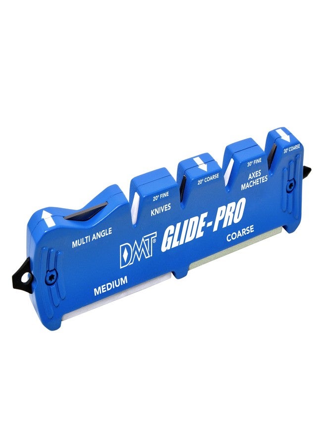 DMT Glide-Pro Multi Sharpener | Outdoor Diamond Whetstone for Knives, Machetes and Axes | V-Sharpener Made of Tungsten & Ceramic for Coarse and Fine Grinding at the Perfect Angle | 20179 - Image 1