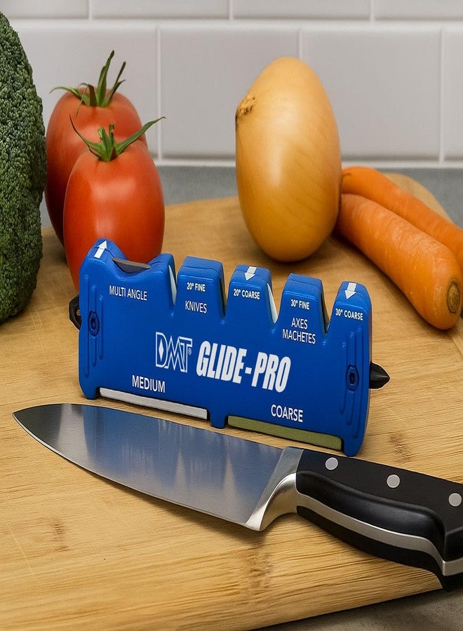 DMT Glide-Pro Multi Sharpener | Outdoor Diamond Whetstone for Knives, Machetes and Axes | V-Sharpener Made of Tungsten & Ceramic for Coarse and Fine Grinding at the Perfect Angle | 20179 - Image 2