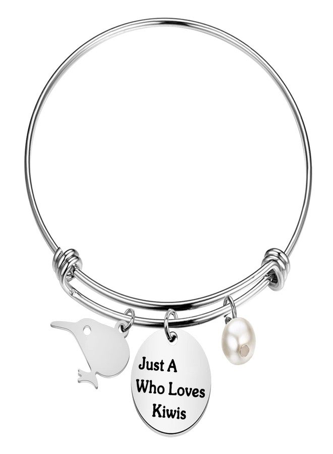 WUSUANED Kiwis Birds Bracelet Just A G Who Loves Kiwis Animal Kiwi Charm Jewelry Birds Lover Gift - Image 1