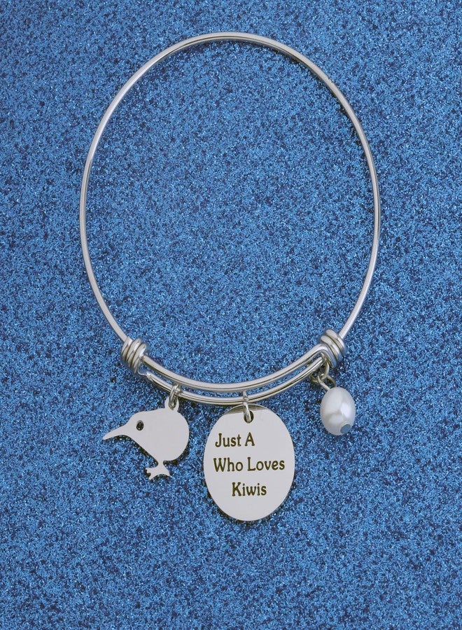 WUSUANED Kiwis Birds Bracelet Just A G Who Loves Kiwis Animal Kiwi Charm Jewelry Birds Lover Gift - Image 3